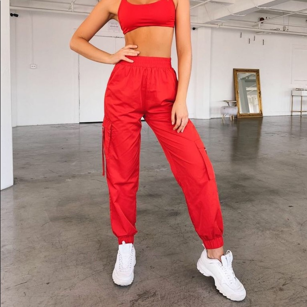 Red floss pant by tiger mist